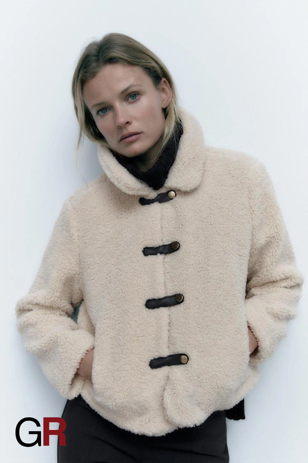 Chic All-Match Fleece Short Jacket - GlamoROZ