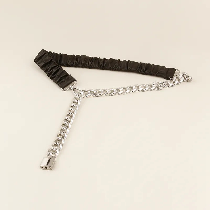 Urban Chic Metal Elastic Belt - GlamoROZ