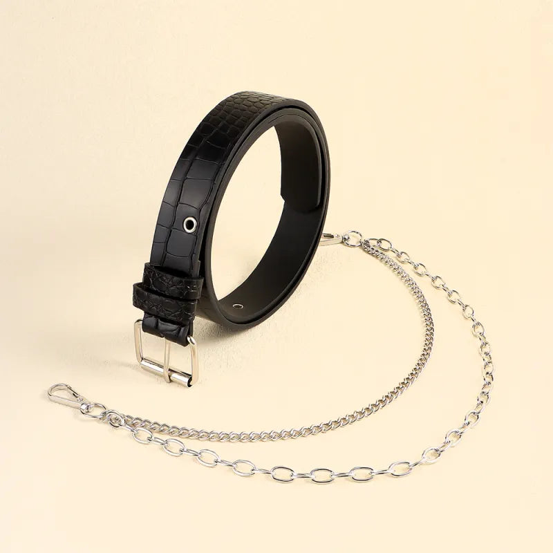 Luxe Hip-Hop Pants Chain Belt - GlamoROZ