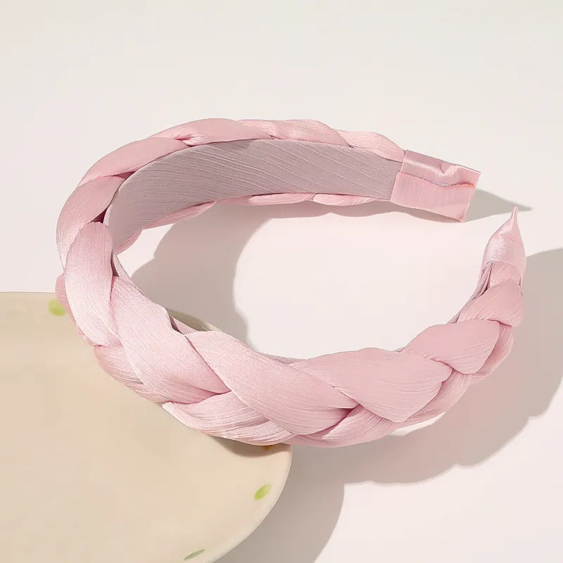 Silken Cross Luxe Headband - GlamoROZ
