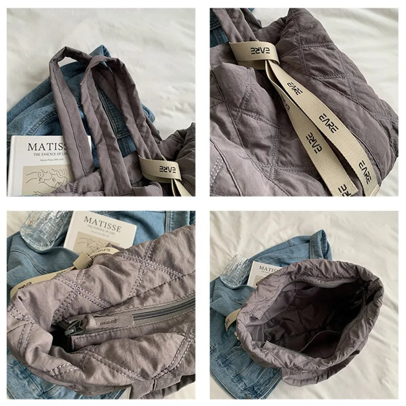 Arctic Chic Rhombus Tote - GlamoROZ