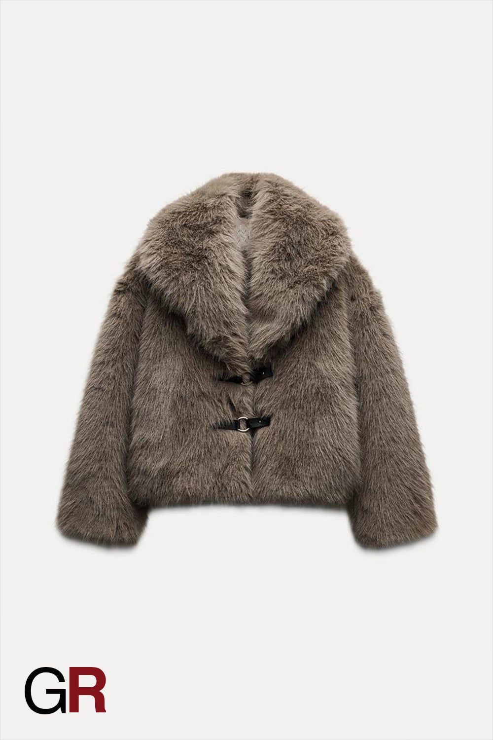 Luxe Faux Fur Short Coat for Women - GlamoROZ
