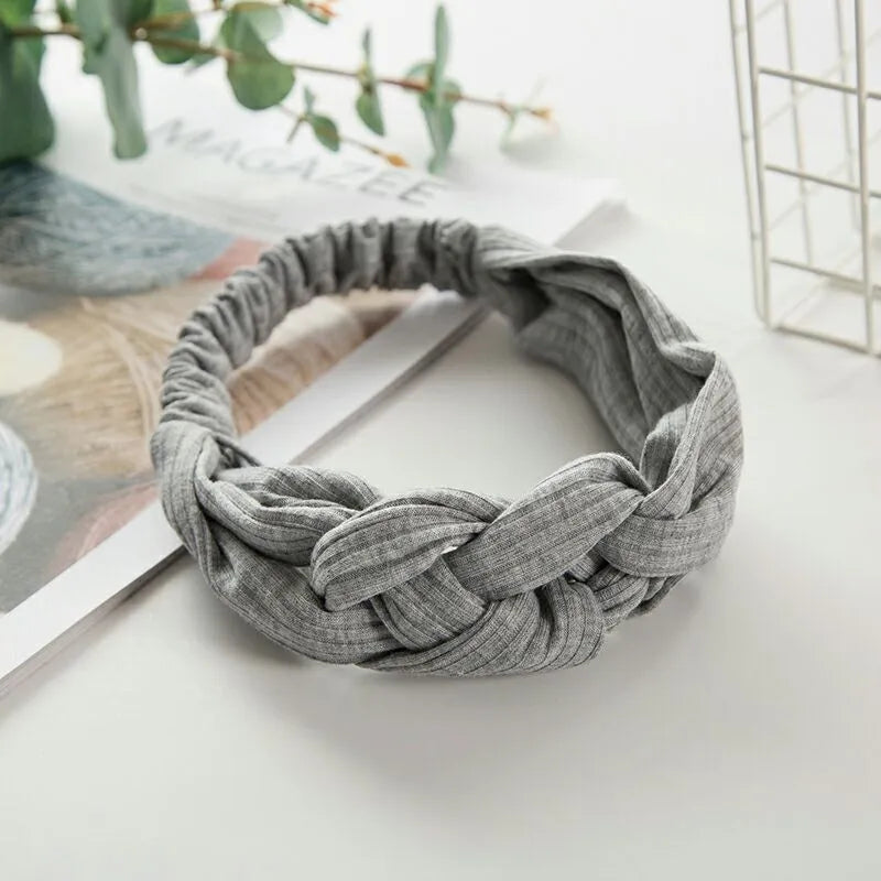 Artisan Silk Knot Headband - GlamoROZ