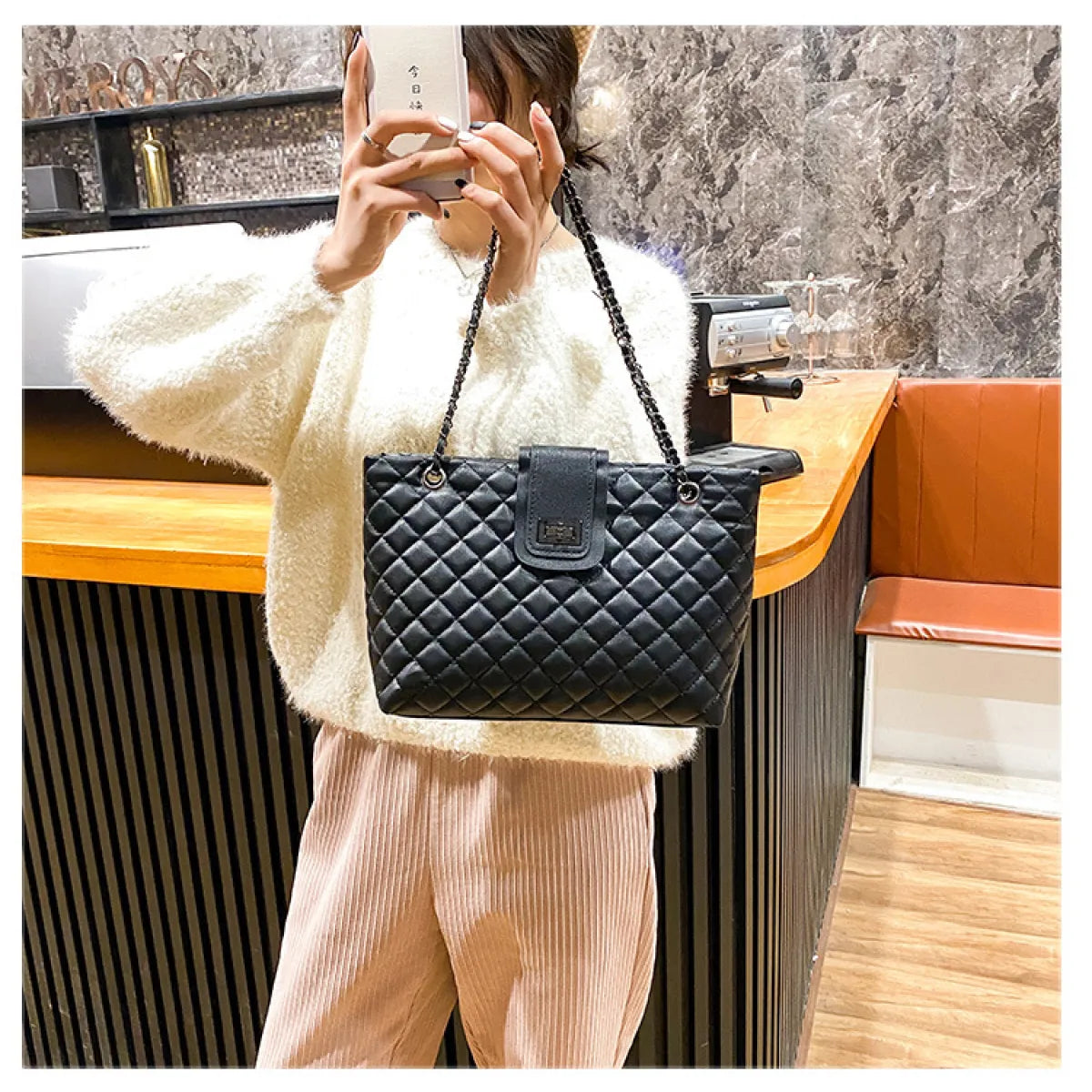 LuxeLingge Grande Bag - GlamoROZ