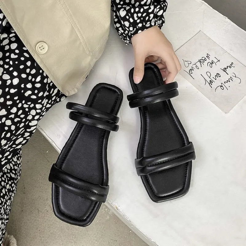 Chic Hollow Flat Loafers - GlamoROZ