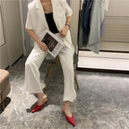 Svelte Pointe Stiletto Sandals - GlamoROZ