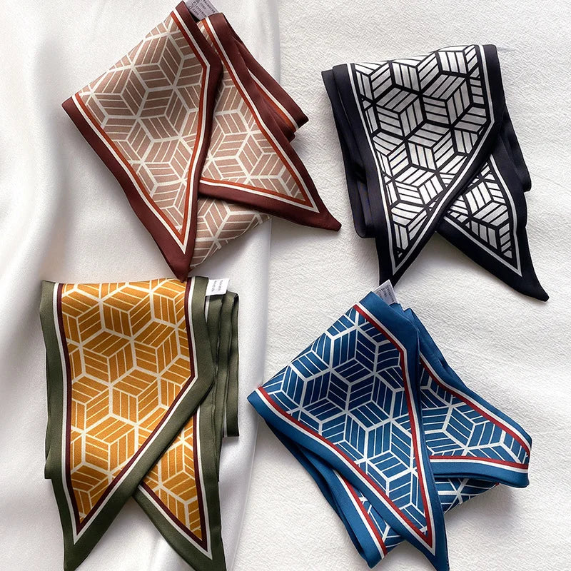 Exquisite Silk Scarf - GlamoROZ