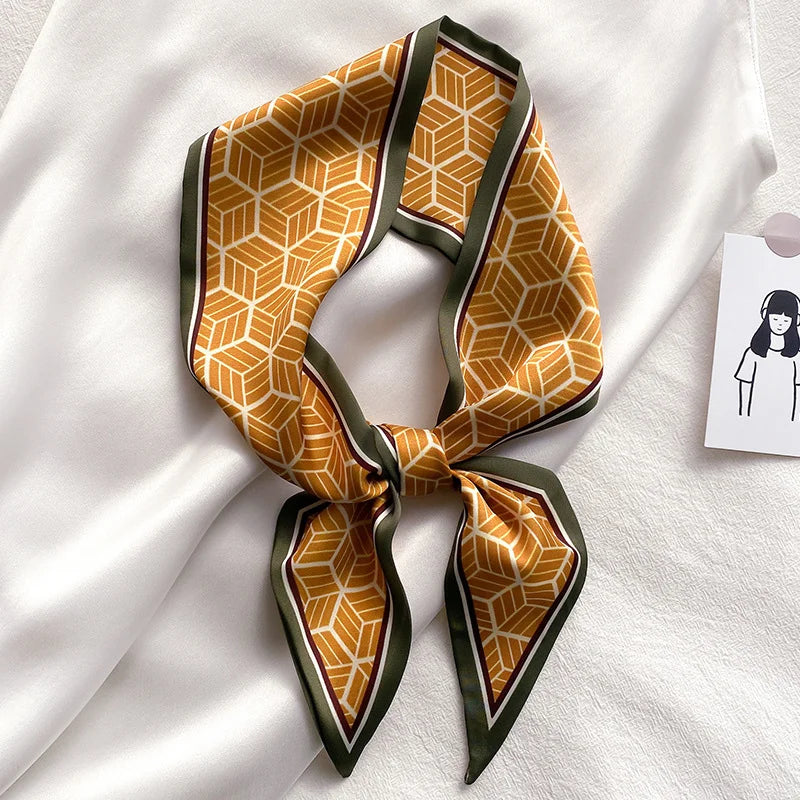 Exquisite Silk Scarf - GlamoROZ