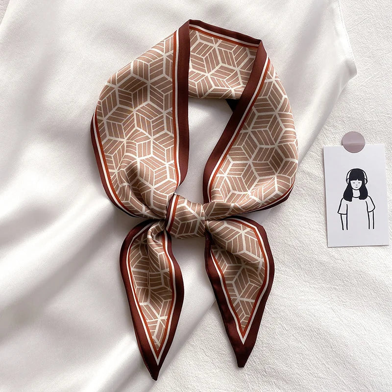 Exquisite Silk Scarf - GlamoROZ