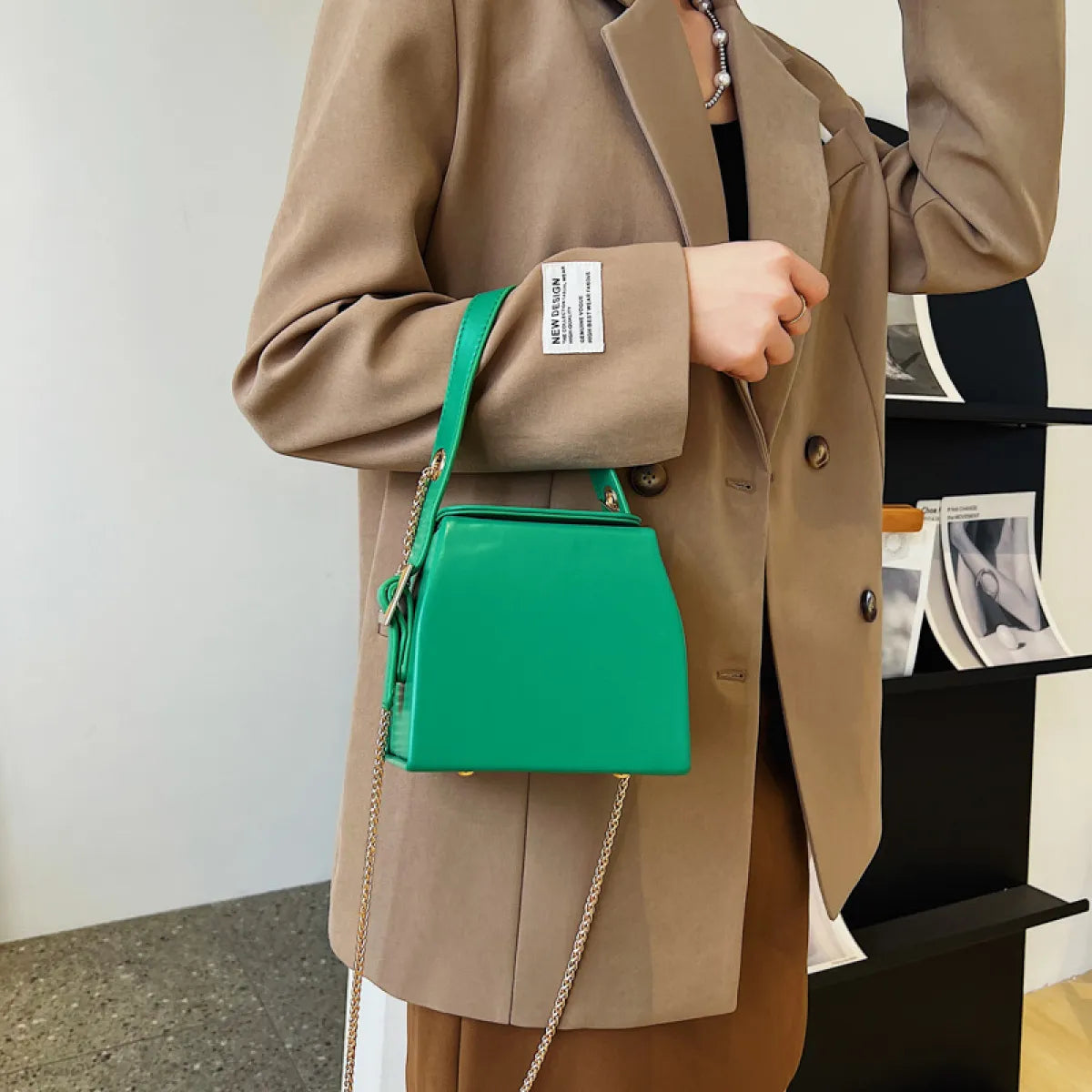 Metro Mesh Handbag - GlamoROZ