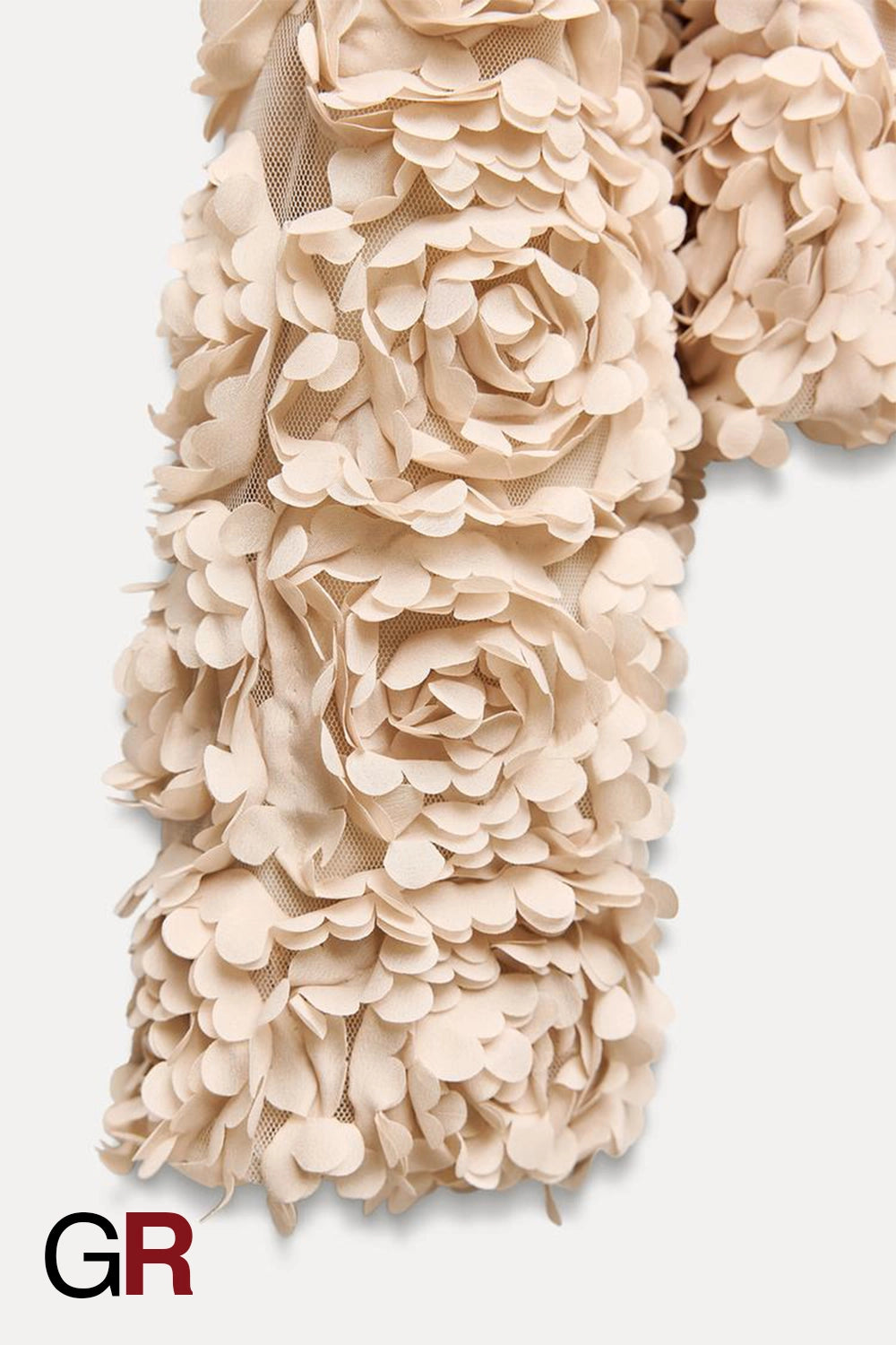 Chic Textured Floral Short Jacket - GlamoROZ