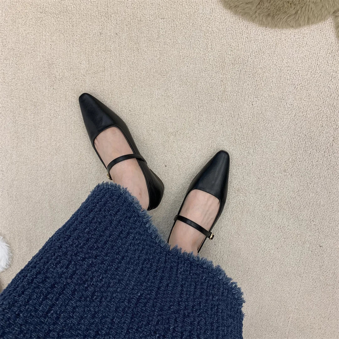 Elegant Evening Mary Jane High Heels - GlamoROZ