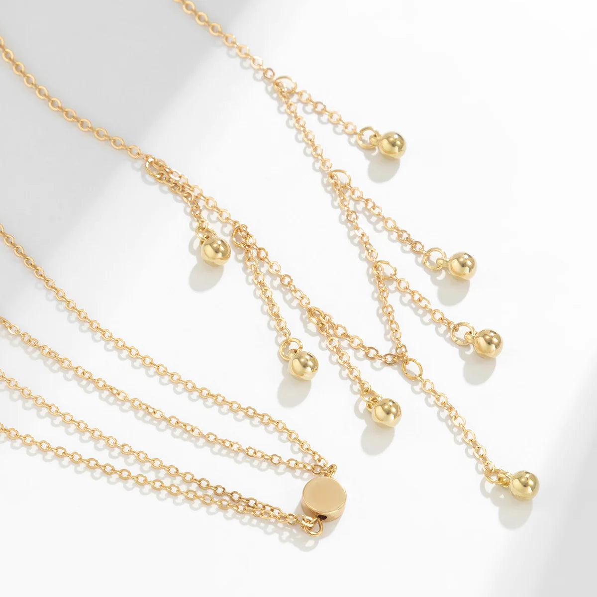 Luxury Cross and Tassel Suite Anklet - GlamoROZ