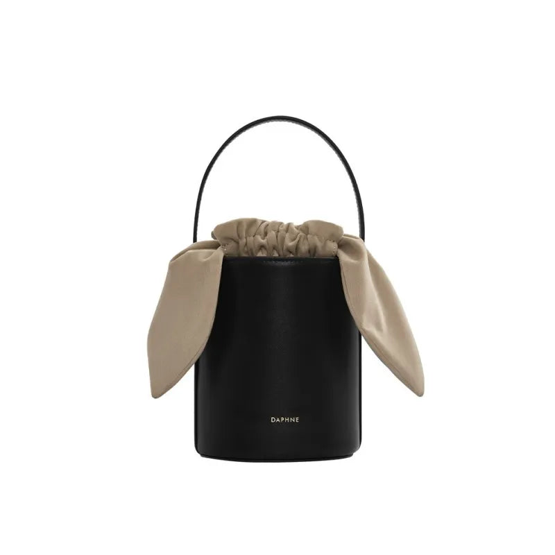 Noble Hide Couture Bucket Mini Bag - GlamoROZ