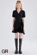 Chic Korean Summer Glam Dress - GlamoROZ