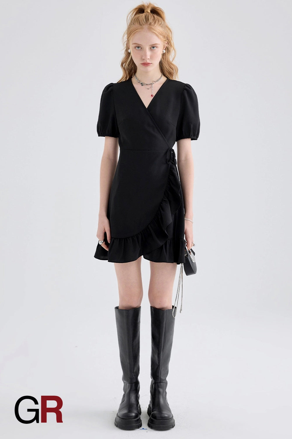 Chic Korean Summer Glam Dress - GlamoROZ