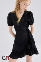 Chic Korean Summer Glam Dress - GlamoROZ