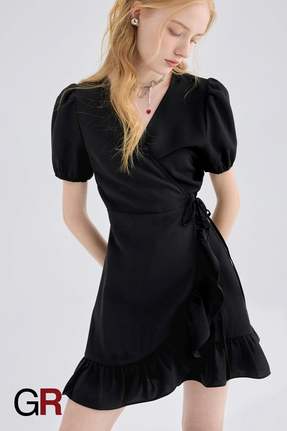 Chic Korean Summer Glam Dress - GlamoROZ