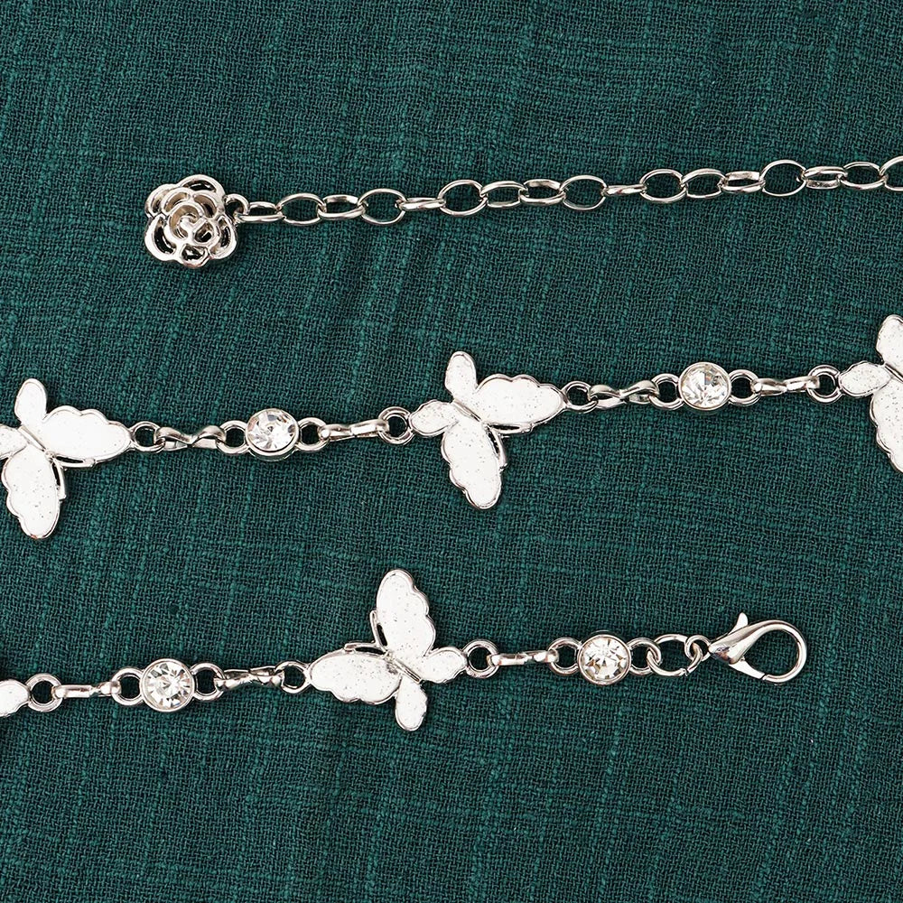 Butterfly Drop Chain Belt - GlamoROZ