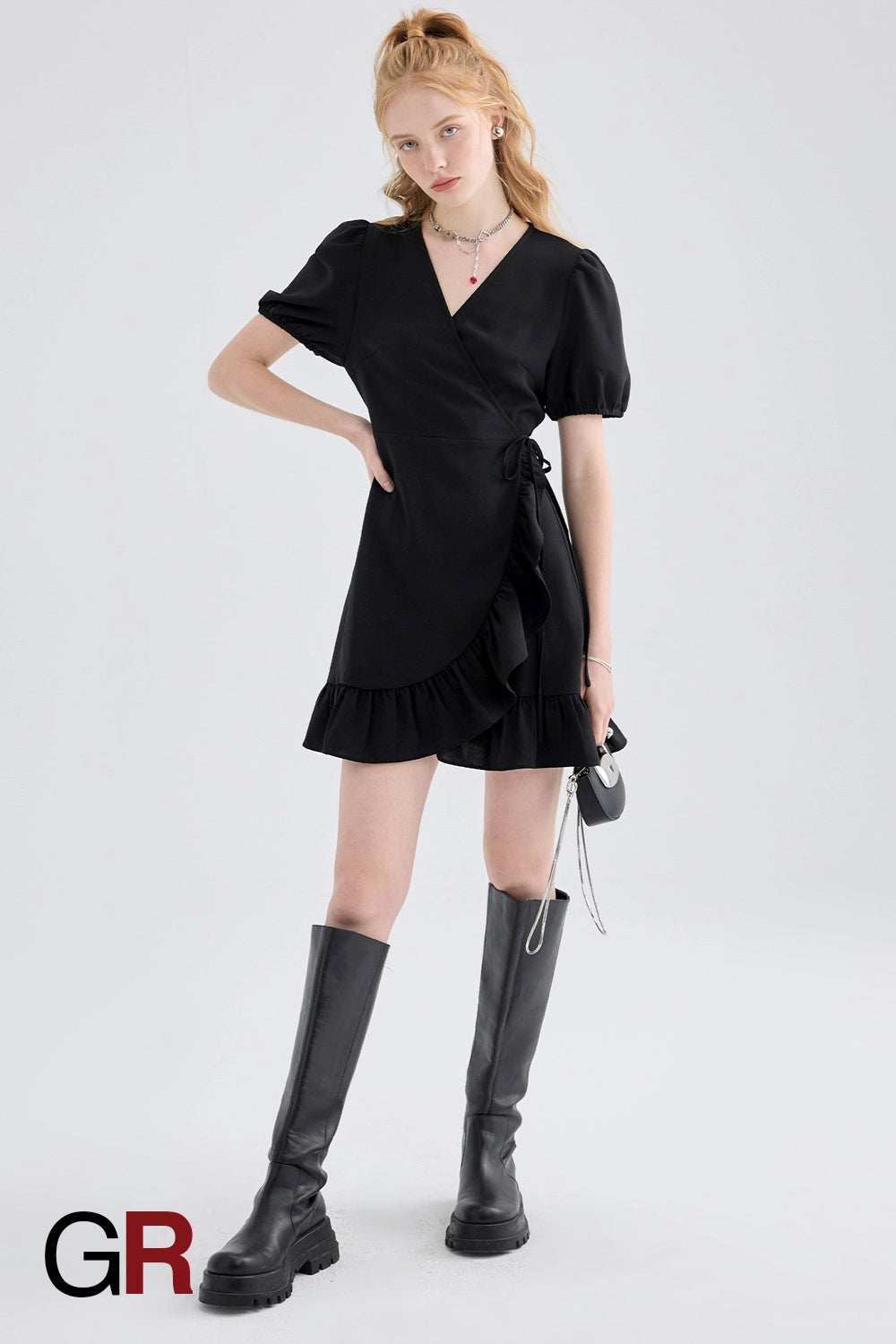 Chic Korean Summer Glam Dress - GlamoROZ