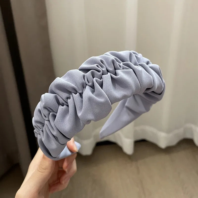 Regal Pleat Couture Headband - GlamoROZ