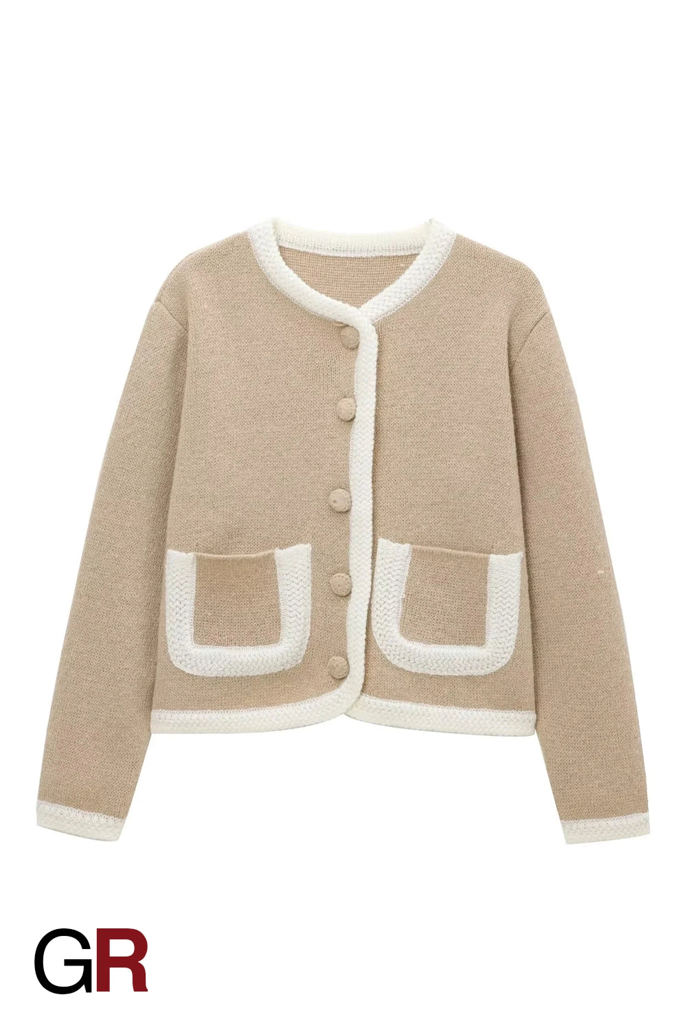 Luxe Autumn Retro Inspired Knit Sweater - GlamoROZ
