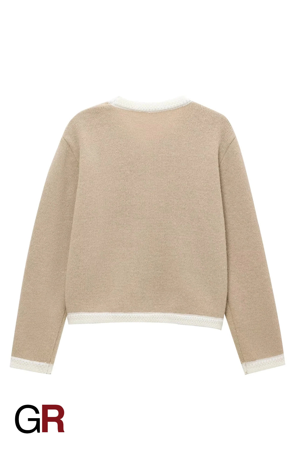Luxe Autumn Retro Inspired Knit Sweater - GlamoROZ