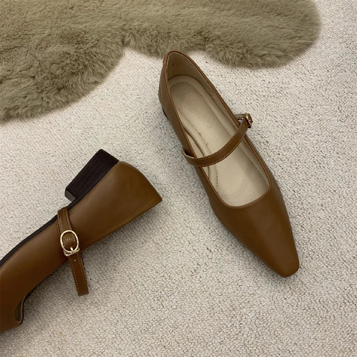 Elegant Evening Mary Jane High Heels - GlamoROZ