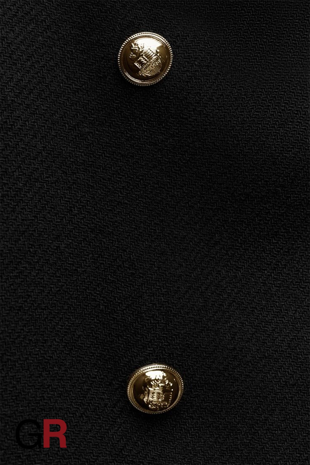 Timeless Double-Breasted Blended black Coat for Women - GlamoROZ