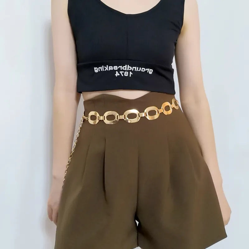 Summer Rings Chain Belt - GlamoROZ