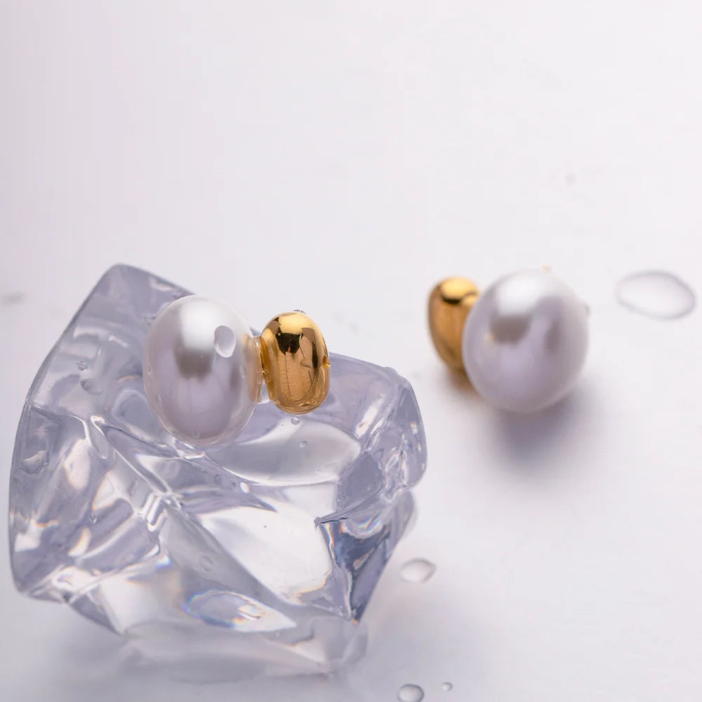 Celestial Pearl Cascade Drops - GlamoROZ