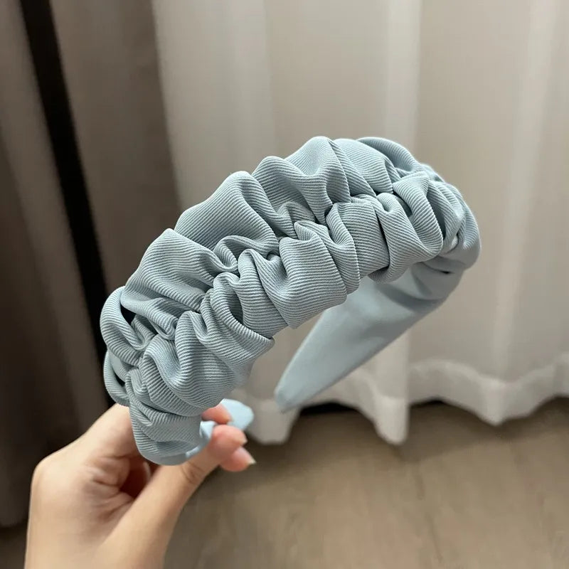 Regal Pleat Couture Headband - GlamoROZ