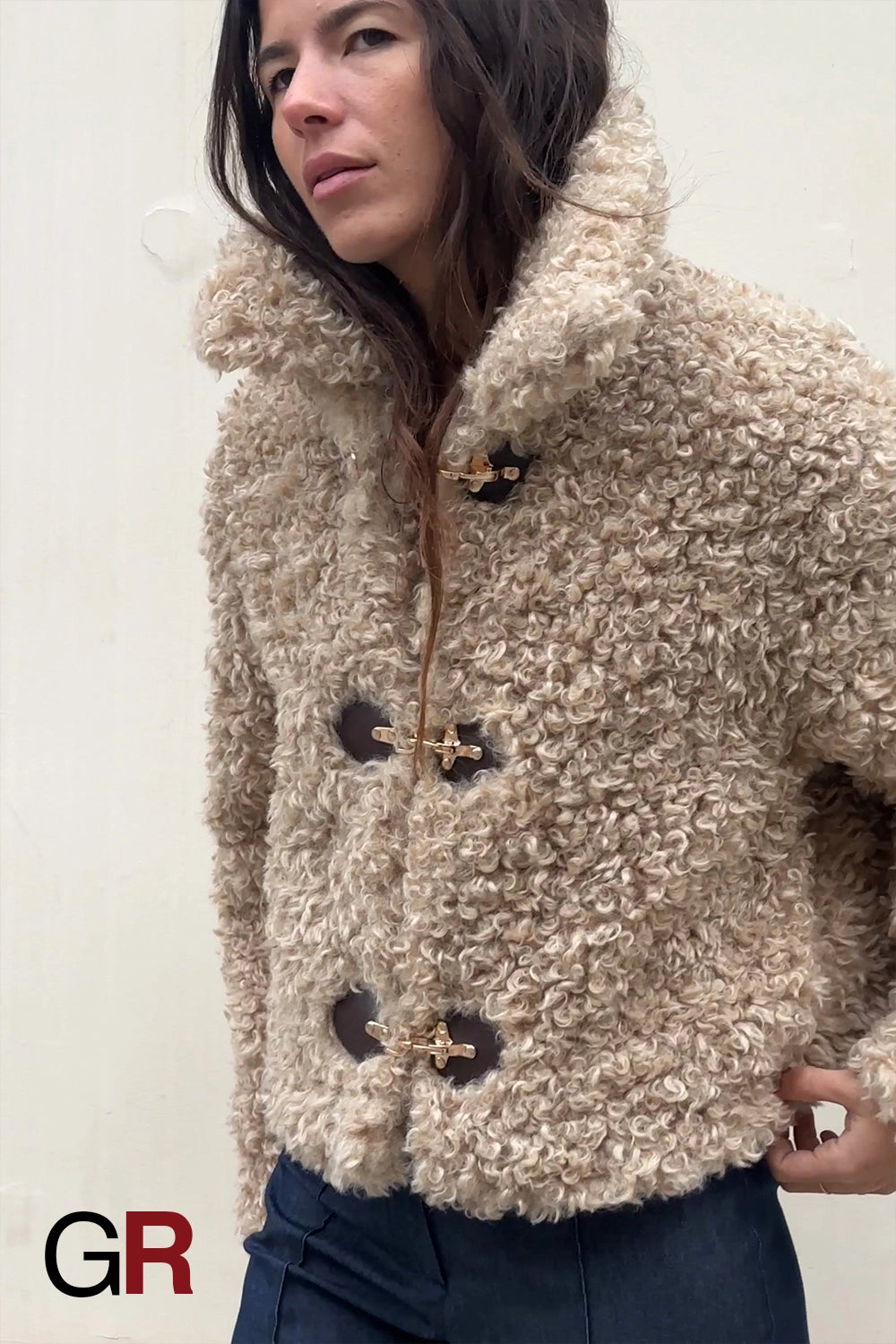 Cozy Chic Thick Lapel Loose-Fit Jacket - GlamoROZ