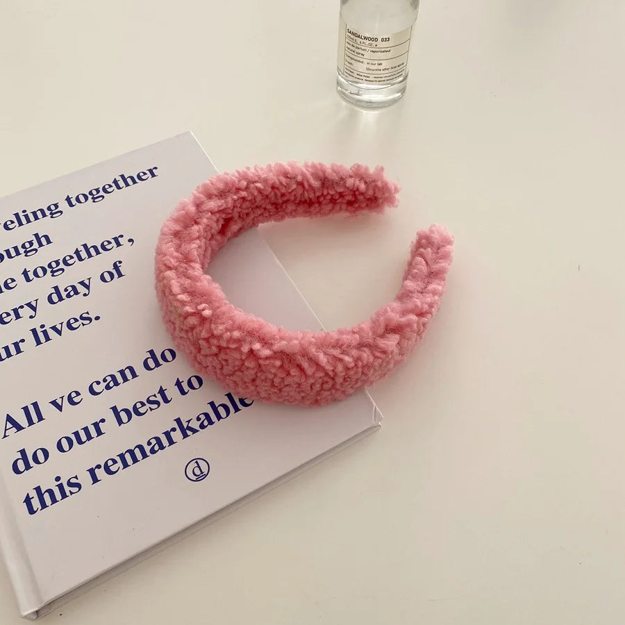 Luxe Lambswool Elegance Headband - GlamoROZ
