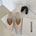 Svelte Pointe Stiletto Sandals - GlamoROZ