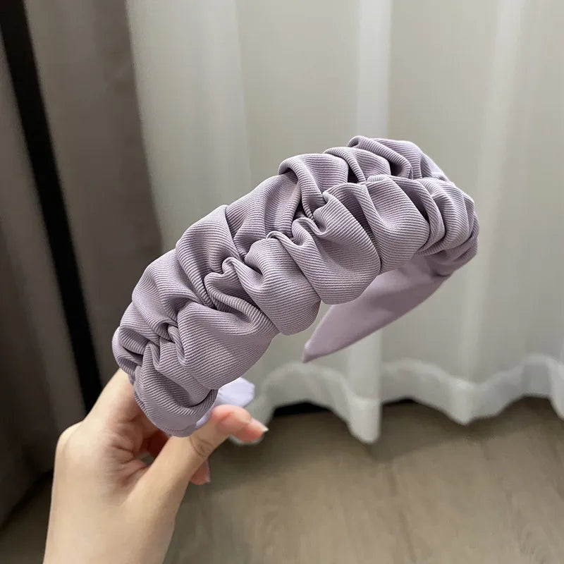 Regal Pleat Couture Headband - GlamoROZ