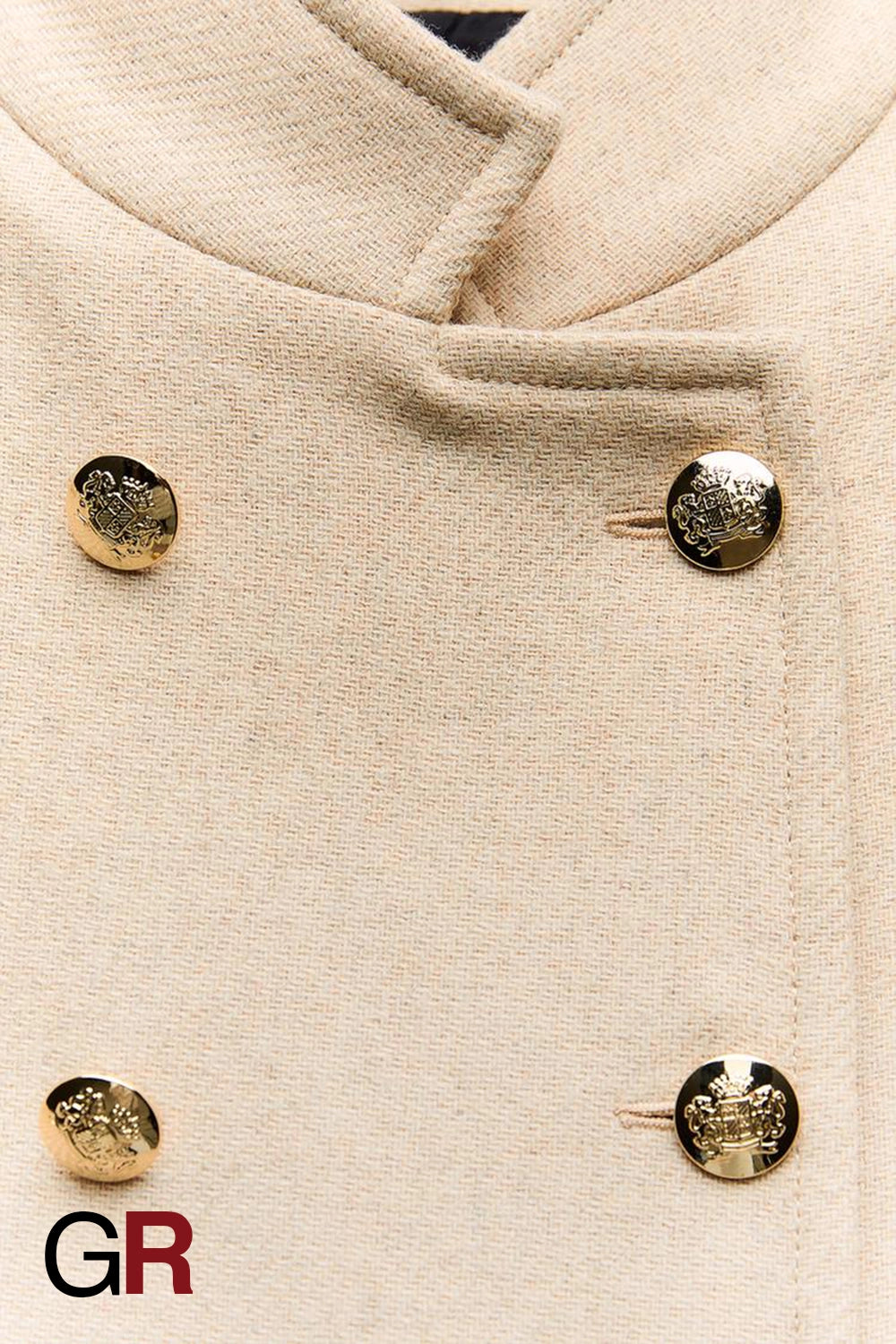 Elegant Slim-Fit Wool Coat in Solid Color - GlamoROZ