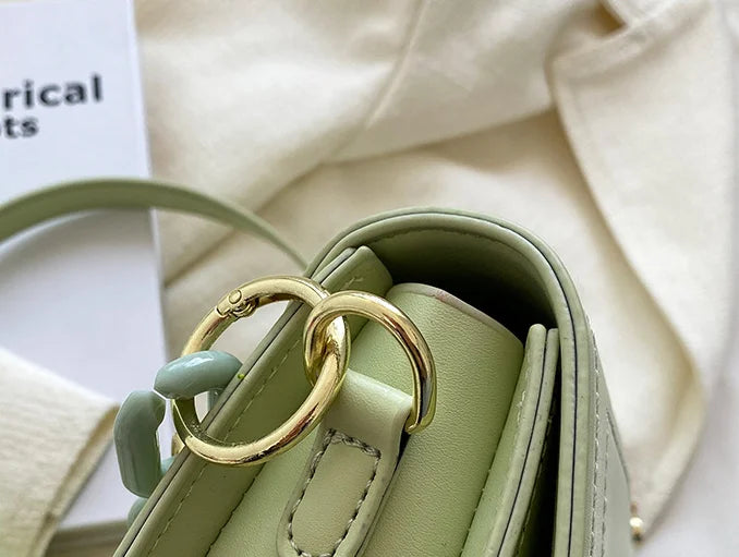 LuxeRider Saddle Chic Bag - GlamoROZ