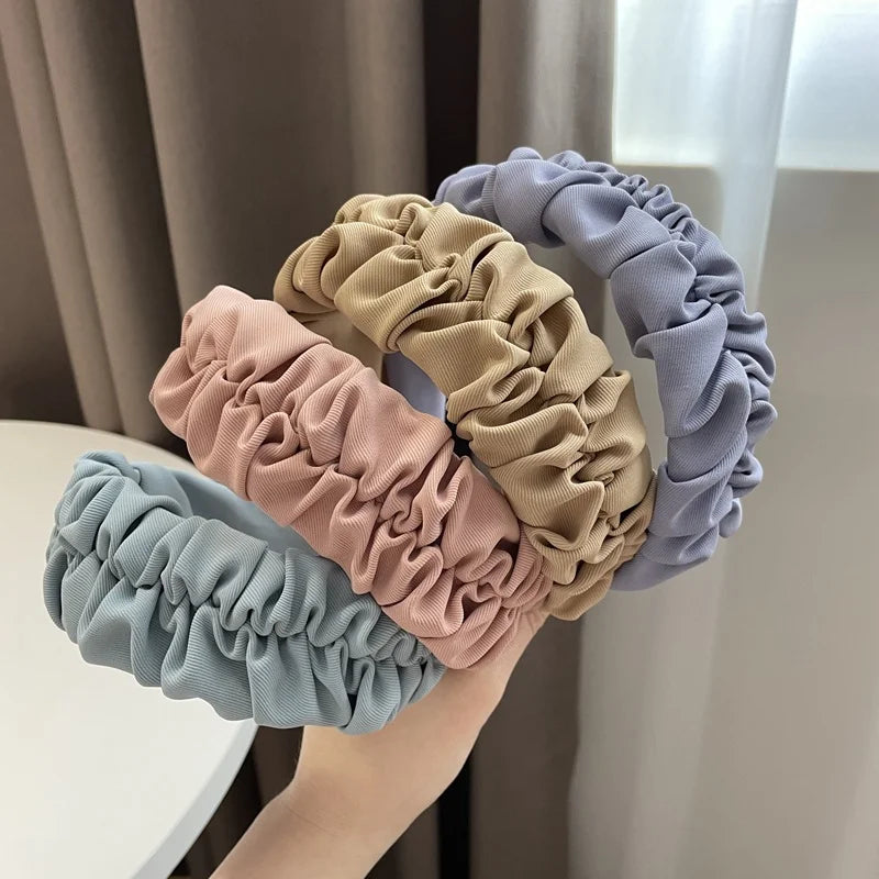 Regal Pleat Couture Headband - GlamoROZ