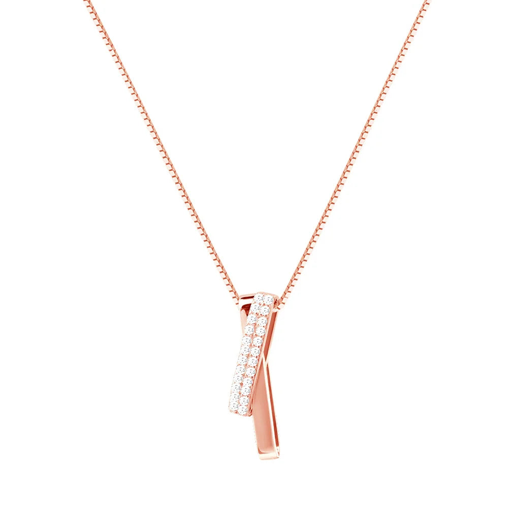 Chic Angle Line Necklace - GlamoROZ