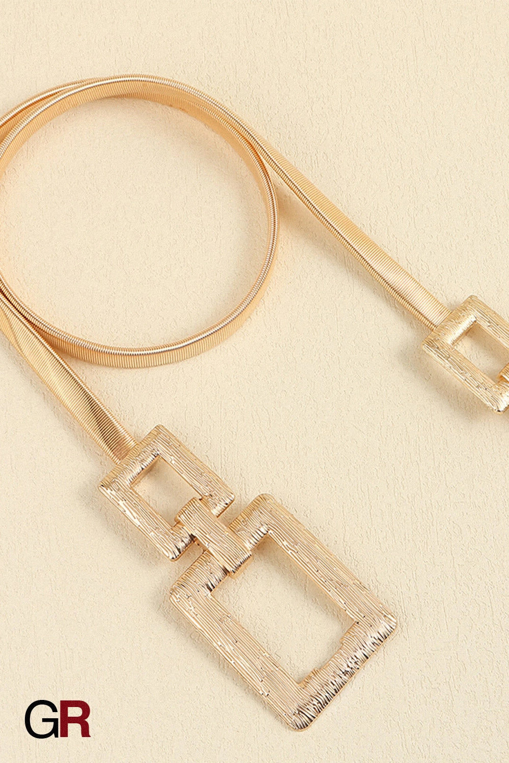 Minimalist Women's Decoration With Elastic Waistband And Versatile Waist Chain