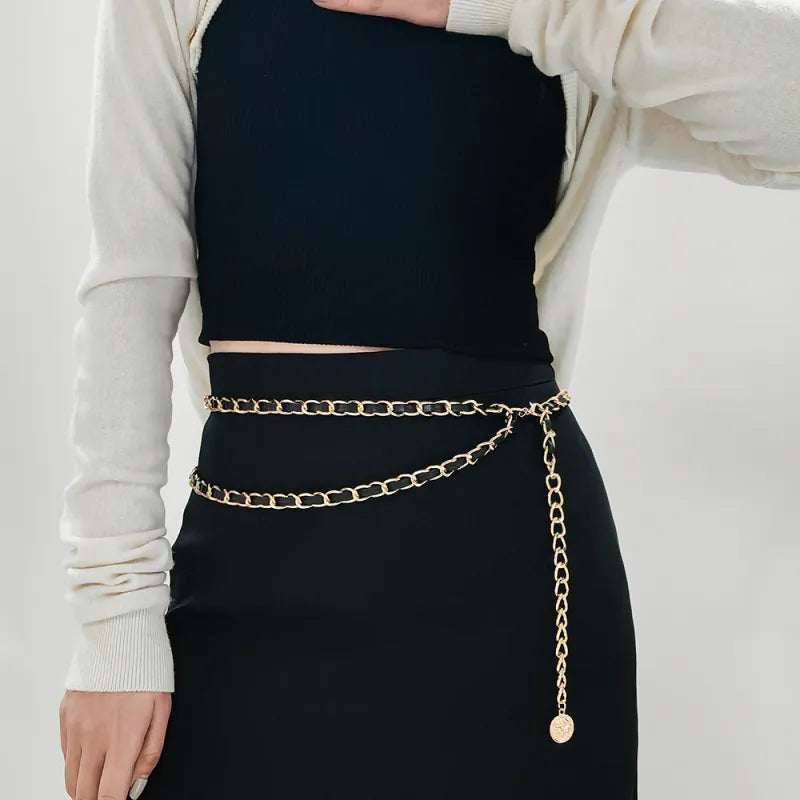 Chic Waist Chain Belt - GlamoROZ