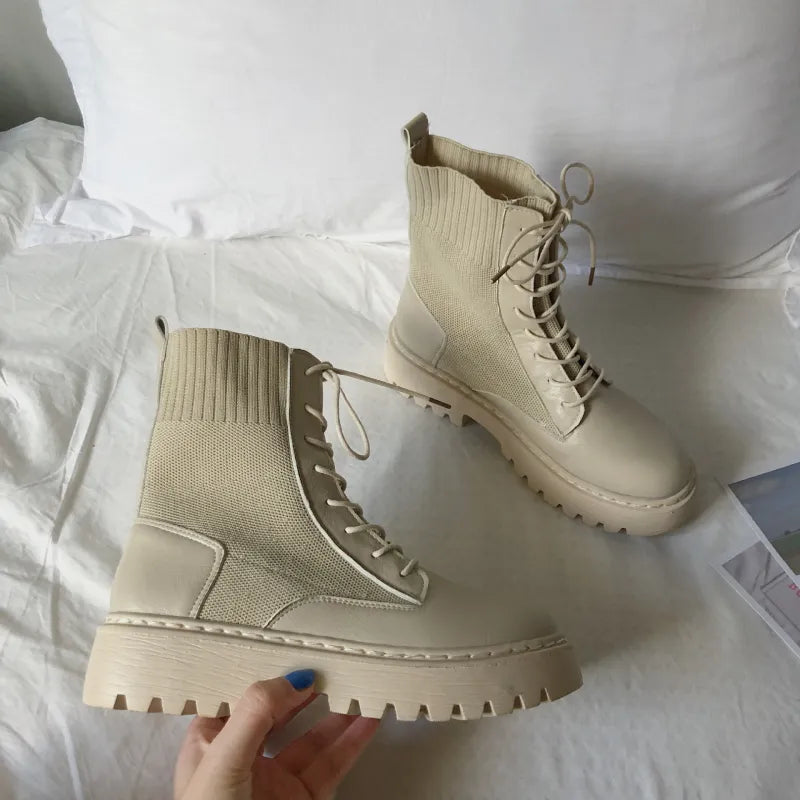 Femme Fatale Martin Boots - GlamoROZ
