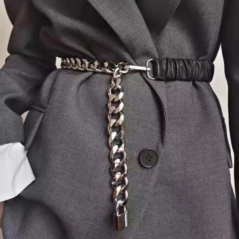 Urban Chic Metal Elastic Belt - GlamoROZ