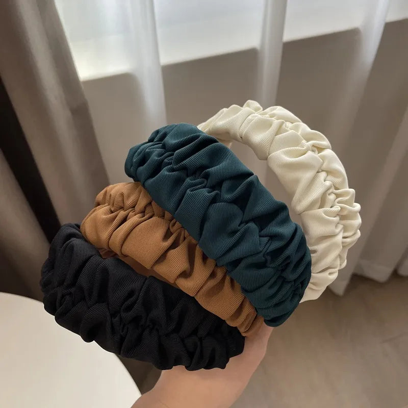 Regal Pleat Couture Headband - GlamoROZ