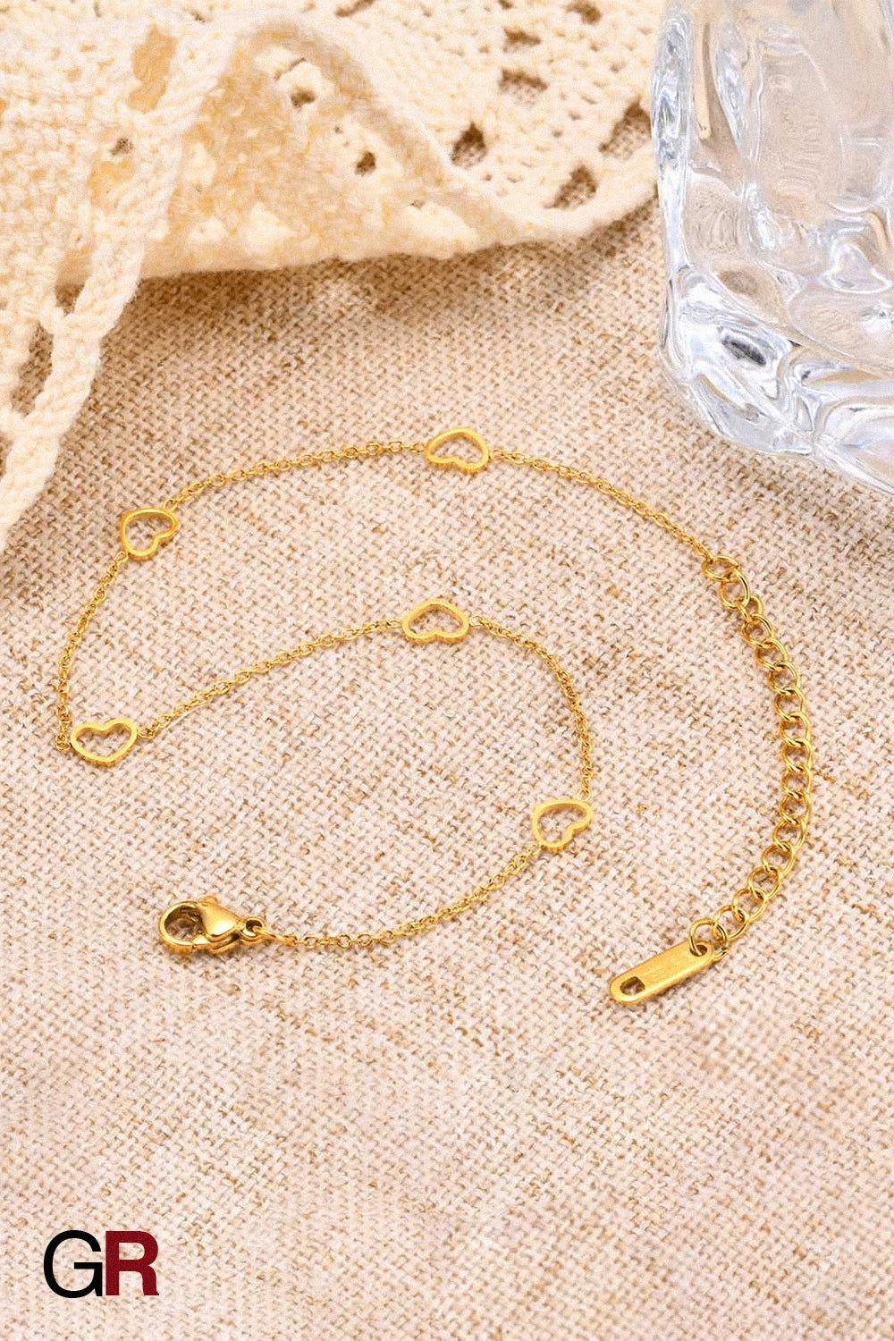Coeur Doré Anklet