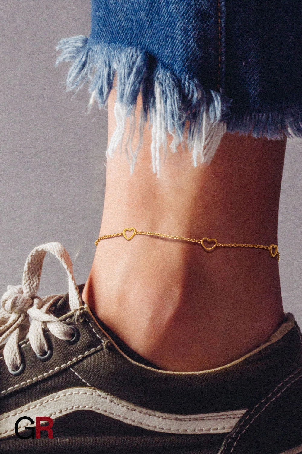 Coeur Doré Anklet