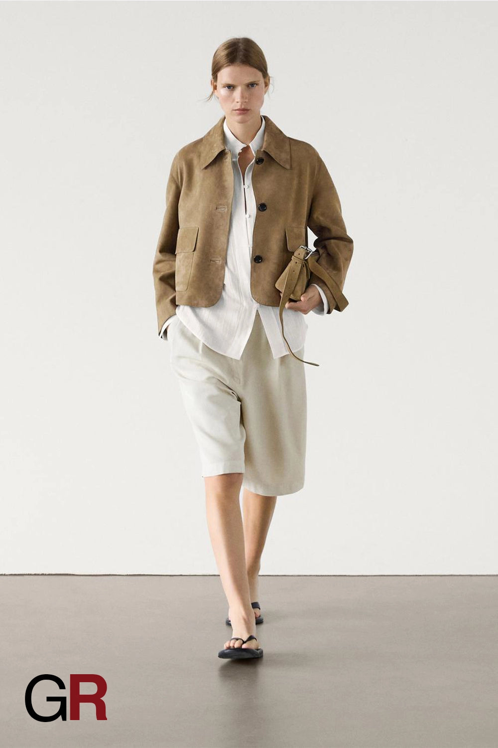 Elegant Retro Lapel Jacket - GlamoROZ