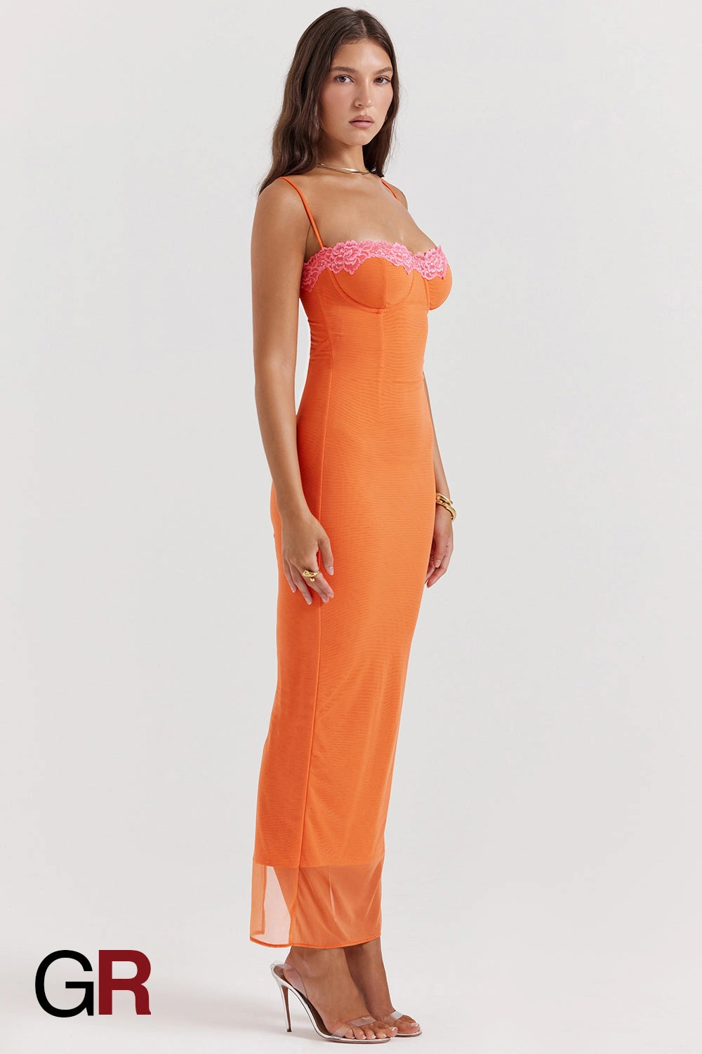 Delicate Lace Elegance Tube Dress - GlamoROZ