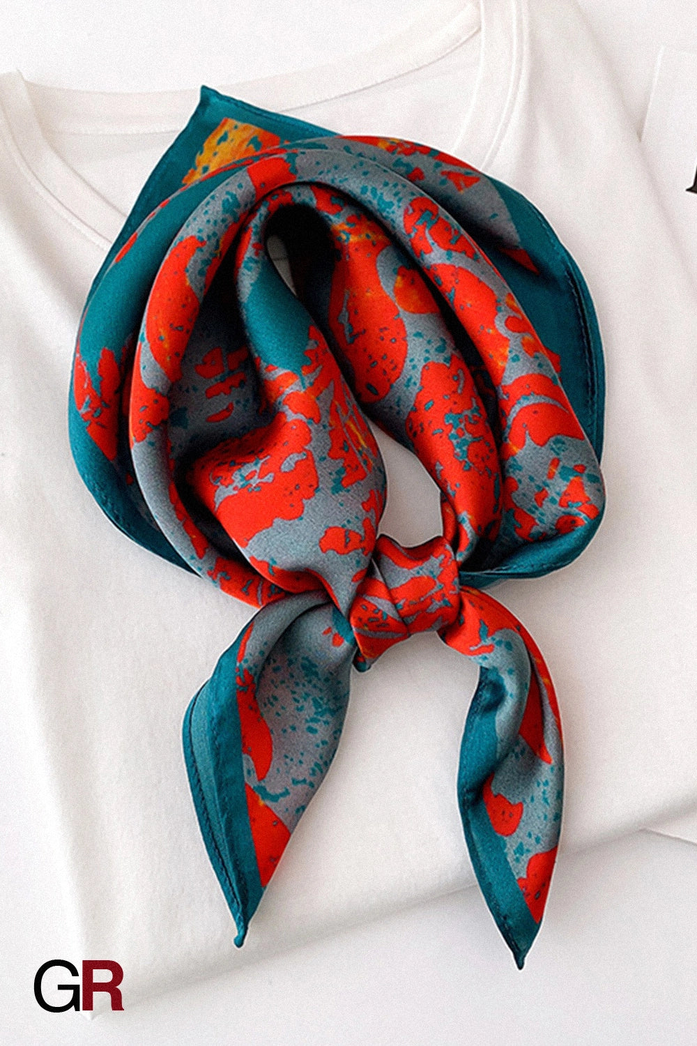 Spring And Autumn Silk Kerchief Women's Small Scarf